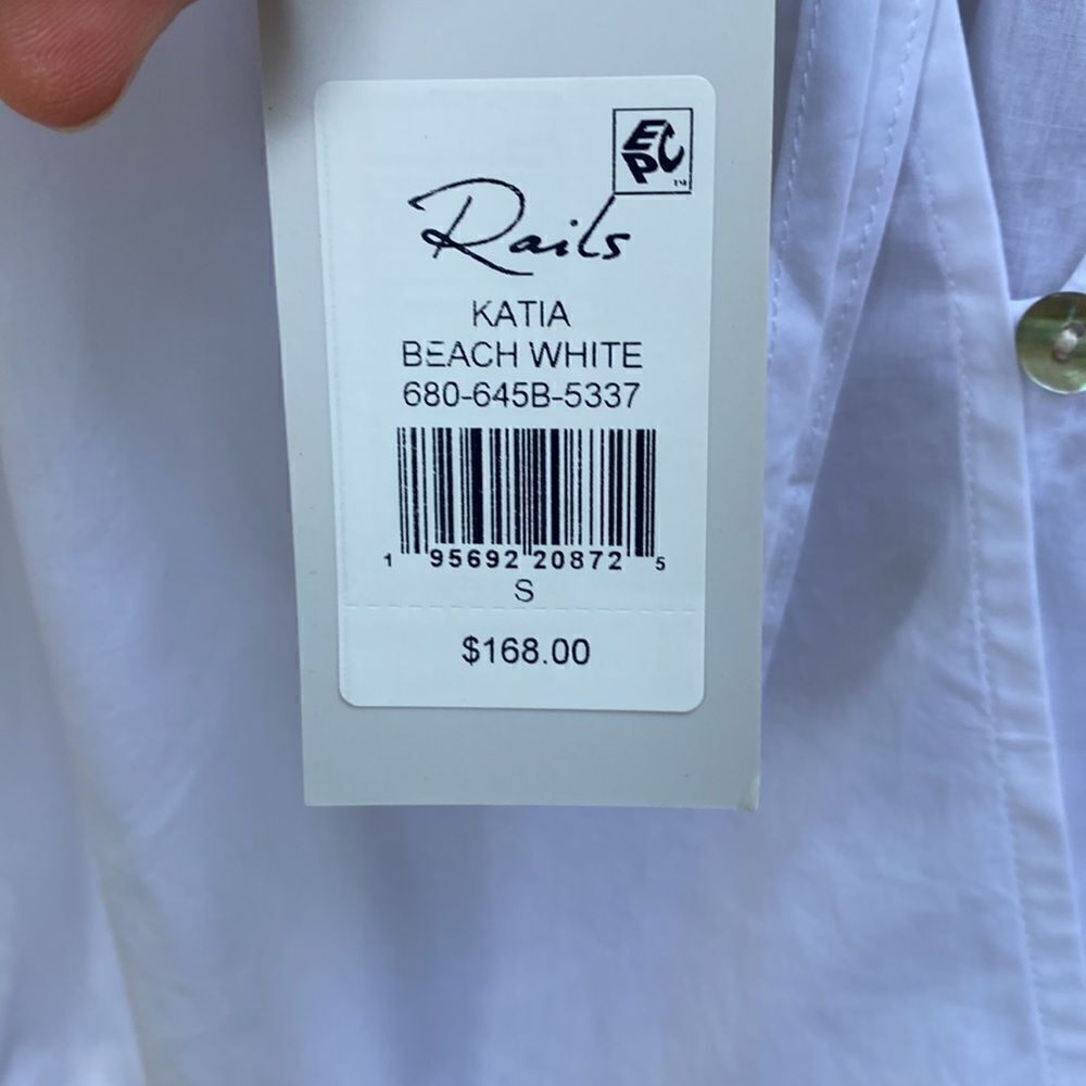 NWT Rails Katia Cotton Wrap Top - Picture 11 of 14